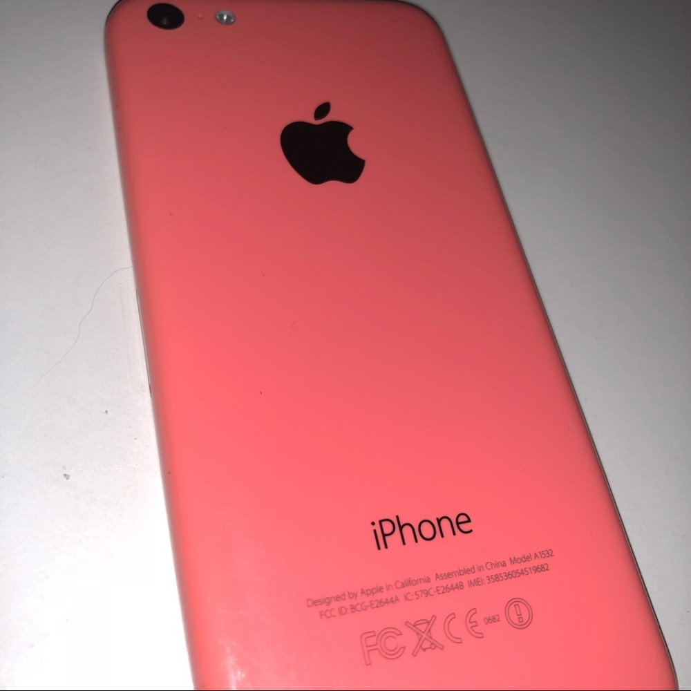 Pink iPhone 5c